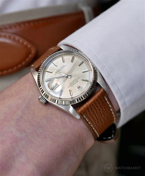 rolex datejust strap size|rolex datejust 41mm leather strap.